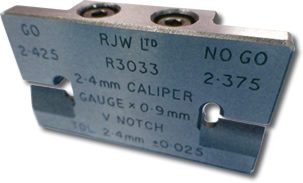 Small Specimen Charpy Notch Gauge